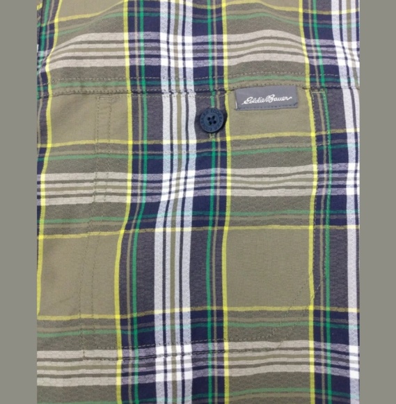 🔥🔥 Eddie Bauer Mens Medium Outdoor Button up - Picture 6 of 8